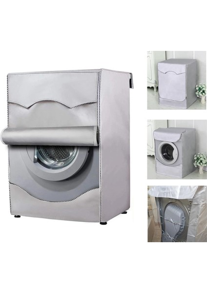Ön Yüklemeli Çamaşır Kurutma Makinesi Kılıfları Çamaşır Makinesi Kılıfı Toz Geçirmez Ev Depolama Kılıfı Su Geçirmez Kılıf Güneş Kremi, M (Yurt Dışından) indirimleri