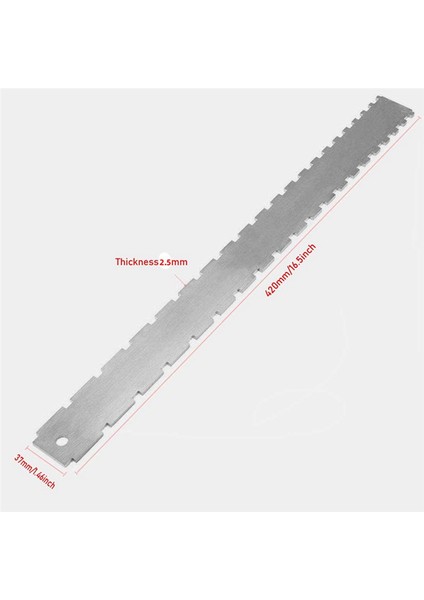 Mesafe Cetvel Seti Gitar Ölçüm Cetvel Metal Elektro Gitar Cetvel Paslanmaz Çelik Gitar Boyun Cetvel (Yurt Dışından) modelleri