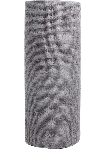 Tekrar Kullanılabilir Temizlik Mendili Ev Mutfak Bezi, Mikrofiber Havlu Ruloları, Bulaşık Bezleri, Yı Kağıdı Havlusu Yedek Parçası, Gri (Yurt Dışından)