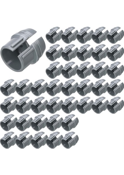 100 Adet Metal Olmayan Kablo Konnektörleri Kablo Sabitleme Tokası, 14/2-10/3 Awg Kablolama Için Çıtçıtlı Montaj, (1/2 Inç) (Yurt Dışından)