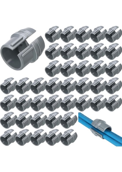 100 Adet Metal Olmayan Kablo Konnektörleri Kablo Sabitleme Tokası, 14/2-10/3 Awg Kablolama Için Çıtçıtlı Montaj, (1/2 Inç) (Yurt Dışından) fiyatları