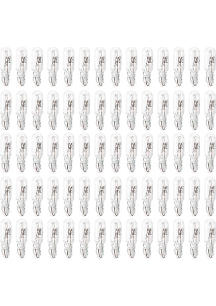 100pcs T5 286 Ampul Plaka Işık Yan İşaretçisi Otomotiv İç Gösterge Tablosu Kubbe Işığı (Yurt Dışından)