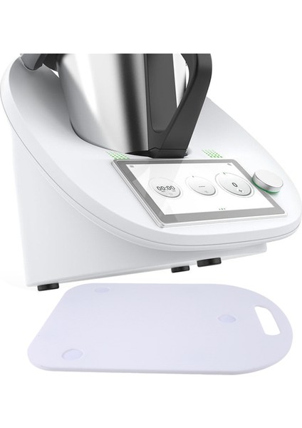 Thermomix Tm5 Tm6 Blender Mutfak Robotu Için Kaymaz Kaymaz Tahta Altlığı Mutfak Koruyucu Mat-Beyaz (Yurt Dışından)