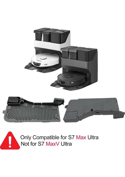 Roborock S7 Max Ultra Mop Araba Yı Istasyonu Için Su Filtresi ve Temizleme Fırçası Yedek Parçaları (Yurt Dışından) fırsatları