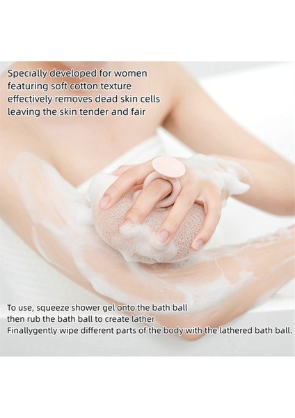 3'lü Paket Sünger Fileli Duş Topu, Vücut Yı Süngerleri, Lif, Vücut Peelingi, Duş Süngeri (Yurt Dışından) fırsatları