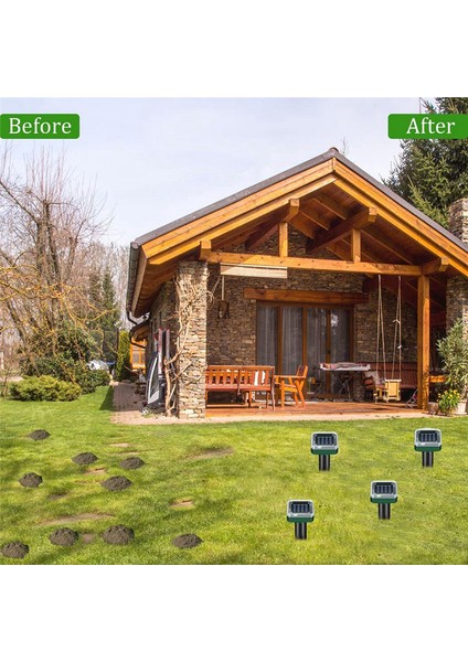 Köstebek Kovucu Sincap Kovucu 10'lu Paket Ultrasonik Yılan Kovucu Kovucu Sonic Köstebek Kovucu Sivri Uçlar (Yurt Dışından) indirimleri