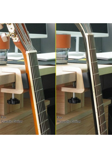 Ahşap Duvar Gitar Askı Ekran Raf Asma Raf Gitar Askı Tutucu Kanca Enstrüman Aksesuarları (Yurt Dışından)