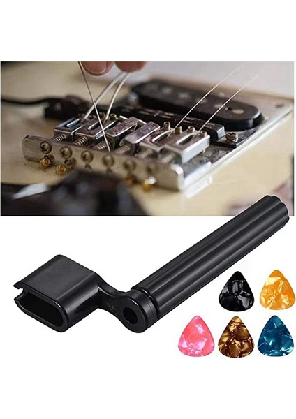 77 Parça Gitar Bakım Kiti Onarım Aracı Tote Çanta Akustik Gitar, Elektro Gitar, Dize Enstrümanlar (Yurt Dışından) fırsatları