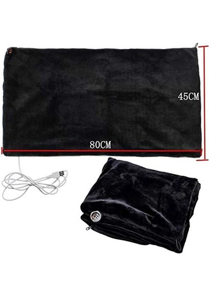 USB Isıtmalı Sıcak Polar Şal ve Sarma Akıllı Elektrikli Isıtma Battaniyesi Dizlik Ev Için, Kahverengi (Yurt Dışından) fırsatları