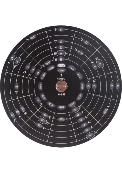 Gitar Akor Tekerlek Ölçeği Kadran Ahşap Melodi Aracı Müzik Aletleri ve Aksesuarları Müzisyenler Için Akor Tekerleği L (Yurt Dışından) indirimleri