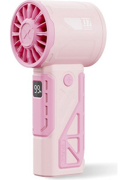 El Tipi Turbo Fan 100 Hız Ayarlanabilir Açık Hava Taşınabilir Yüksek Hızlı Fan Hızlı Soğutma Fanı Sessiz Fan Çalışma ve Eğitim Için (Yurt Dışından)