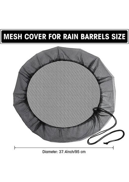 Yağmur Fıçıları Için Ağ Örtüsü, Düşen Yaprak Artıklarını Korumak Için Büzgülü 4 Parça Yağmur Fıçıları Için Ağ Örtüsü (Yurt Dışından) indirimleri
