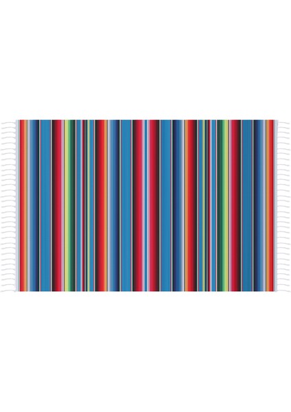 Meksika Battaniyesi Sarape Piknik Halısı Masa Örtüsü Hot Rod Yoga Partisi Için, 150X215CM (Yurt Dışından) fiyatları