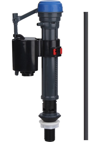 Evrensel Tuvalet Dolum Vanası Yüksek Performanslı Tank ve Klozet Su Kontrolü Ayarlanabilir Yükseklik G1/2 Tuvalet Tankı Aksesuarları (Yurt Dışından)