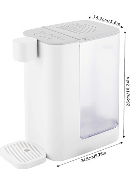 Sıcak Su Sebili Ev Tipi Küçük Masaüstü Akıllı Içme Kabı 3l Elektrikli Su Isıtıcısı Ayarlanabilir Sıcaklık (Beyaz Abd Fişi) (Yurt Dışından) modelleri