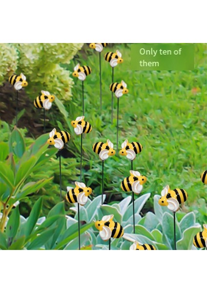 10 Adet Küçük Arı Fişe Takılan Arılar Bahçe Kazıkları Kazık Dekoru Arı Bahçeleri Bahçe Kazığı Bahçe Arıları Işareti Bahçe Kazıkları Dekoratif (Yurt Dışından) fırsatları