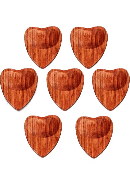 6pcs Ahşap Akustik Gitar Topluyor Kalp Şekli Seçimler Parçalar Müzik Enstrümanı Gitar Aksesuarları (Yurt Dışından) indirimleri