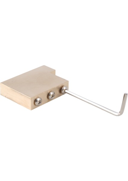 Katı L Şekli Tremolo Pirinç Blok Floyd Gül Kilitleme Tremolo Köprüsü Elektro Gitar 42MM (Yurt Dışından) indirimleri