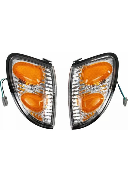 1paır Araç Ön Köşe Işığı Dönüş Sinyali Gösterge Işaretleyici Lambası Zx Auto Grandıger Tuv G3 F1 (Yurt Dışından)