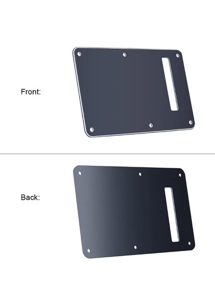 Pickguard Tremolo Boşluk Kapağı Arka Plaka Arka Plaka Arka Plaka 3ply Fender Stratocaster Strat Modern Tarzı Elektro Gitar Için (Yurt Dışından) indirimleri