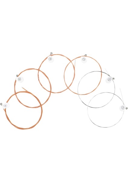 Shuffle 6pcs Folk Gitar Stresi Pas Dirençli Karbon Çelik Kırmızı Bakır Gitar Dizeleri SG12 Ahşap Gitar Dize Seti (Yurt Dışından) fırsatları