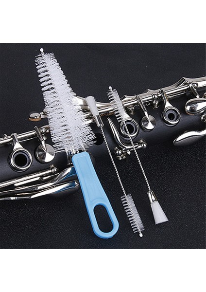 Saksafon Ağızlık Temizleme Fırçası Kiti Obua Toz Kıllar Sakslar Flüt Trompet Klarnet Için Temiz Fırçalar (Yurt Dışından) modelleri