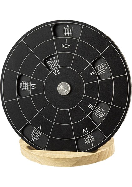 Beşinci Çember Tekerlek Melodi Aracı Stand Tutucu Depolama Çantası Akor Tekerlek Alaşım Teorileri Gitar Akor Tekerlekleri, (Yurt Dışından)