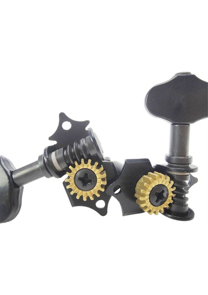 Akustik Gitar String Tuning Pegs Kit Vida Ferrule ile Evrensel Tuner Açık Ayar Ayarlama Standart Aksesuarlar Siyah (Yurt Dışından) modelleri