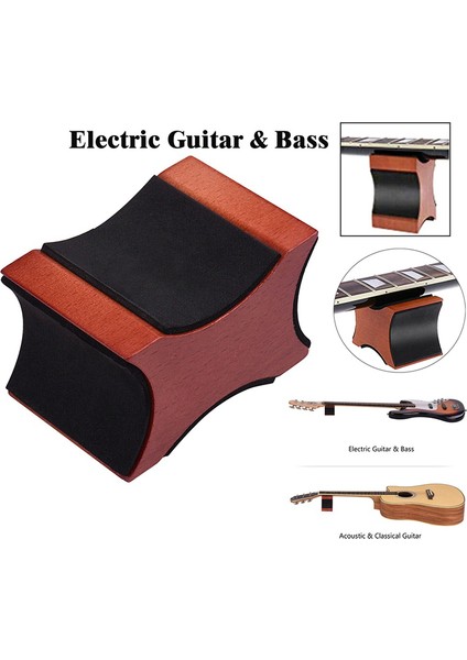 Akustik Gitar Boyun Dinlenme Parçası Folk Klasik Gitar Boyun Braketi Piyano Kalıp Piyano Yastığı Braketi (Yurt Dışından) fırsatları