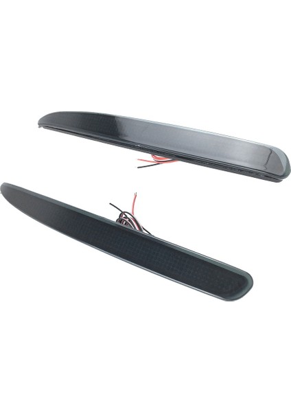 1paır Arka Tampon Işık Füme Lens LED Arka Tampon Reflektör Kuyruk Fren Mazda Için Durdur Işığı 6 2003-2008 (Yurt Dışından)