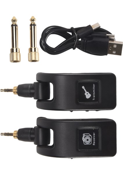 Gitar Kablosuz Sistemi Ses Verici Alıcı Elektro Gitar Bas Için USB Şarj Edilebilir Kablosuz Sistem (Yurt Dışından) modelleri