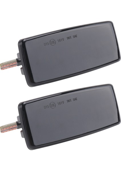 2x LED Dinamik Yan Maker Tekrarlayıcı Işıklar Mercedes Benz C E S SL Sınıfı W201 190 W202 W124 W140 R129 (Yurt Dışından)