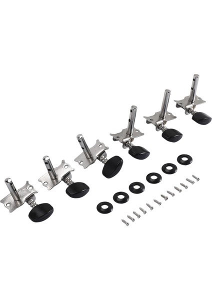 6pcs 3R3L Gitar Ayarlanması Bakanlar Açık Makine Başlıkları Akustik Halk Gitar Ayarlama Peg Tuner Parçaları (Yurt Dışından) fiyatları