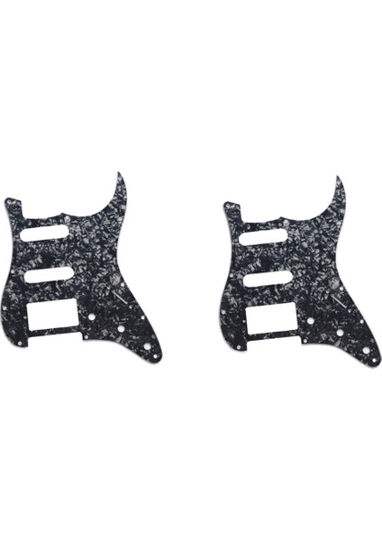 Gitar Aksesuarları Elektro Gitar Pickguard Ön Kapak Elektro Gitar Pickguard Black Pearl (Yurt Dışından)