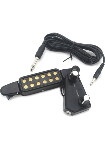 Akustik Akustik Gitar Ses Deliği Pikap Folk Klasik Gitar Pikap Ayarlanabilir Hacim Sesi Açılış Delikleri Açmadan (Yurt Dışından)