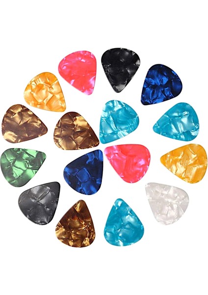 100PCS Gitar Seçimleri, 0.46MM Kalınlıkta Selüloid Gitar Toplama Bas, Akustik Gitar 30X26MM (Yurt Dışından) fiyatları