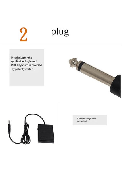 Evrensel Müzik Enstrümanı Sürdürme Pedalı, Siyah Abs Malzemesi, Akustik Gitar ve Bas Için Evrensel Aksesuarlar (Yurt Dışından) fırsatları