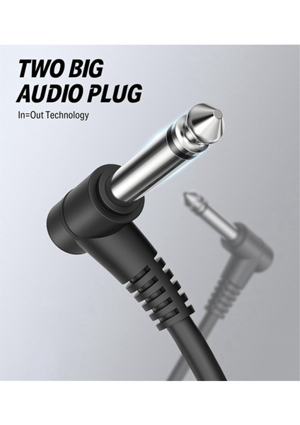 Gitar Yama Kablosu Gitar Etkisi Pedal Kabloları, Siyah 6 Paket 30CM (Yurt Dışından) modelleri