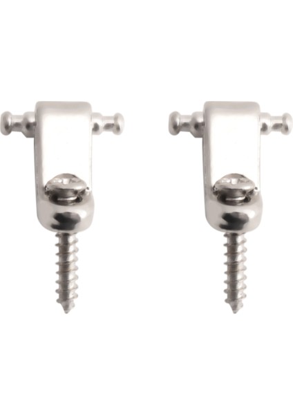 Bir Set 2 Adet Elektro Gitar Silindir String Tree String Tutucu - Gümüş (Yurt Dışından) modelleri