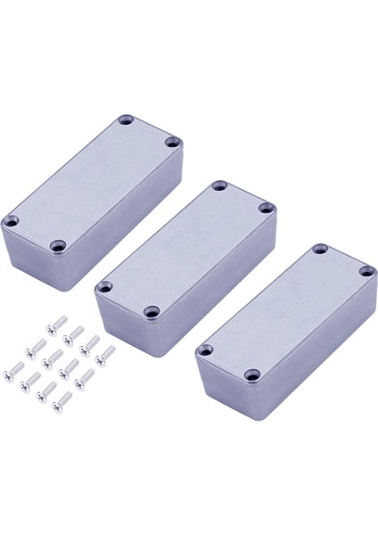 1590A Alüminyum Gitar Efektleri Pedal Muhafazası 92X38X31MM Gitar Efektleri Için Bitmemiş Diecast Stomp Kutusu (Yurt Dışından)