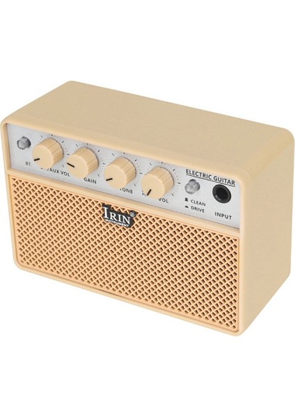 Irin Taşınabilir Gitar Amplifikatörü 10W Gitar Amplifikatör Hoparlör Taşınabilir Mini Bas Bluetooth Enstrüman Ses Kutusu (Yurt Dışından)