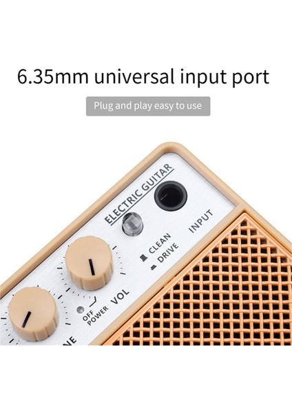 Irin Taşınabilir Gitar Amplifikatörü 10W Gitar Amplifikatör Hoparlör Taşınabilir Mini Bas Bluetooth Enstrüman Ses Kutusu (Yurt Dışından) modelleri