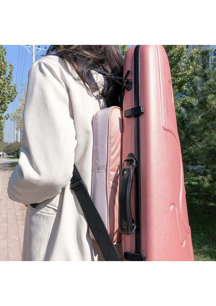 Evrensel Keman Karbon Fiber Kasa Sert Kasa Kare Hafif Müzik Sayfası Çantası, Mavi (Yurt Dışından) indirimleri