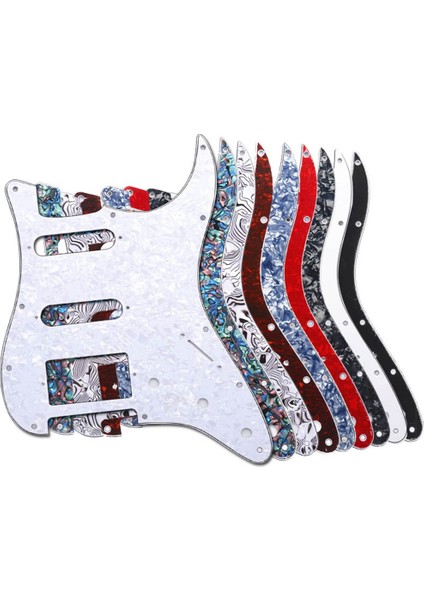 Gitar Aksesuarları Elektro Gitar Pickguard Ön Kapak Elektro Gitar Pickguard Black Pearl (Yurt Dışından) modelleri