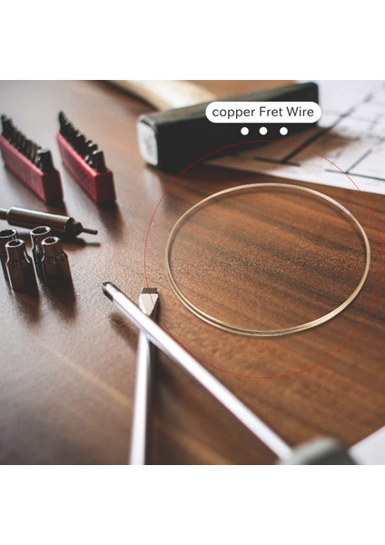 Mandolin Banjo Puro Kutusu Gitar Için 8ft Altın Bakır Perde Teli 1.5 mm (Yurt Dışından) fiyatları