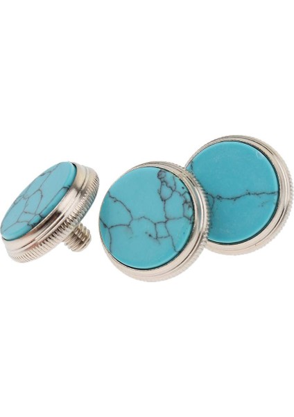 3 Adet Trompet Parmak Düğmeleri Valf Parmak Trompet Kapağı Vida Kapağı Müzikal Bas Alet Trompet Tamir Aksesuarları, Açık Mavi (Yurt Dışından) fiyatları