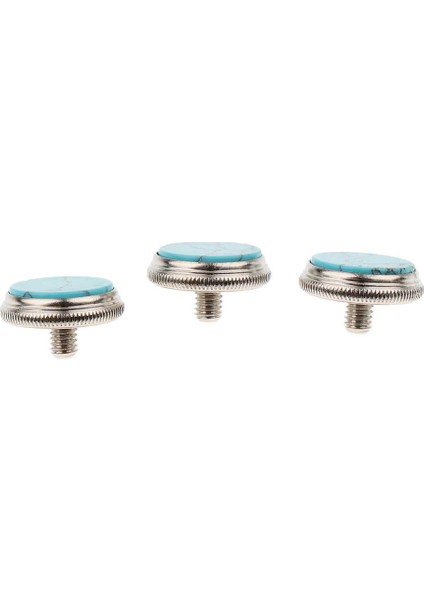 3 Adet Trompet Parmak Düğmeleri Valf Parmak Trompet Kapağı Vida Kapağı Müzikal Bas Alet Trompet Tamir Aksesuarları, Açık Mavi (Yurt Dışından) fırsatları