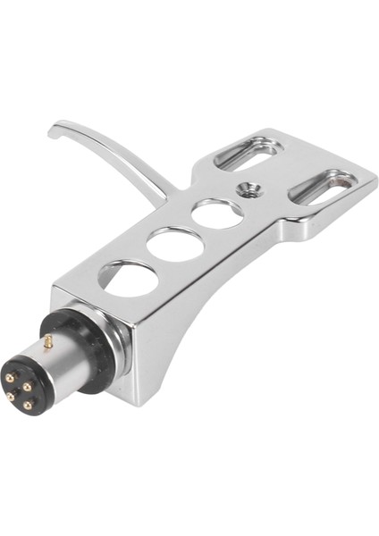 Evrensel Lp Disk Kayıt Çalar Fono Turntable Headshell 4 Pimli Alüminyum Alaşım Ofc Lider Weires ile Doğrudan Sürücü Turnabağı Için (Yurt Dışından)