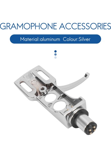 Evrensel Lp Disk Kayıt Çalar Fono Turntable Headshell 4 Pimli Alüminyum Alaşım Ofc Lider Weires ile Doğrudan Sürücü Turnabağı Için (Yurt Dışından) indirimleri