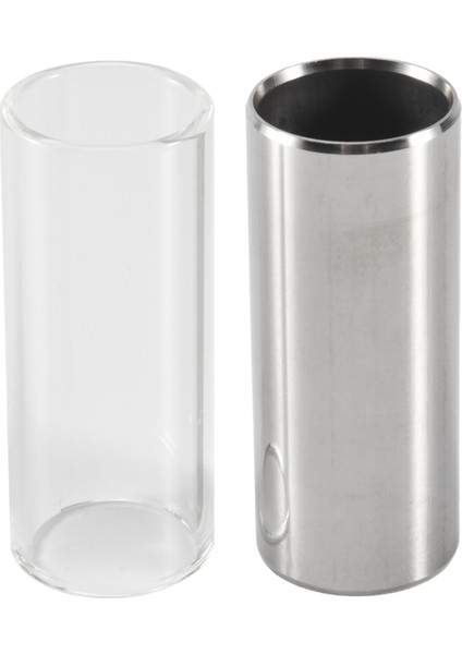 Gitar, Bas, Orta (6 Cm) Için 2 Adet Cam Slayt ve Metal Slayt (Yurt Dışından) fırsatları